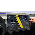 Miniatyrbillede 3 af 4: Tesla Model 3 Refresh Skærmbeskytter-sæt (For og Bag) - Blålys-hærdet Glas