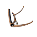 Miniatyrbillede 5 af 5: Guitar Capo i zinklegering til akustiske guitarer Mørk træ farve