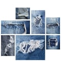 Miniatyrbillede 2 af 4: Denim reparationslapper - 5 stk.