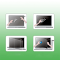 Miniatyrbild 3 av 4: Kristallklart skärmskydd för Kindle 558/658/X咪咕 (2-pack)