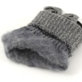 Miniatyrbild 3 av 5: Varma Touchvantar Vinterhandskar Grå/svart