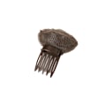 Miniatyrbild 7 av 7: Hårkudde för extra volym Brun