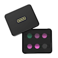 Miniatyrbillede 3 af 3: Sæt med 6 filtre MCUV+CPL+ND4+ND8+ND16+ND32 Sunnylife til Insta360 GO 3/2