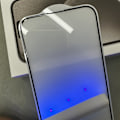 Miniatyrbillede 2 af 3: iPhone 16 skærmbeskytter i hærdet glas med anti-blåt lys iPhone 16 Pro Max