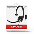 Miniatyrbild 3 av 3: Headset CS295 Mono On-Ear Mic USB Svart