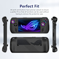 Miniatyrbild 2 av 7: Skyddsfodral för ASUS ROG Ally X Gaming Handheld Svart