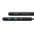 Miniatyrbild 5 av 11: Baseus Lite Series Hub 6w1 USB-C till 2x USB 3.0 + USB-C + HDMI + SD/TF (svart)
