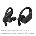 Miniatyrbillede 4 af 5: Ørepropper 3,8 mm Beats Powerbeats Pro/Powerbeats 3/Powerbeats 4 Sort