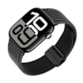 Miniatyrbild 1 av 4: Armband i äkta läder för Apple Watch Grå L