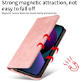 Pikkukuva 4 / 6: Magneettinen nahkakotelo Google Pixel 8 Prolle Vaaleanpunainen