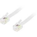Miniatyrbild 1 av 3: Modular cable 4P4C(RJ9/RJ10/RJ22) 10m