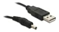 Pikkukuva 1 / 2: USB power cable USB 2.0 Type A ma DC 3.5x1.35mm 1.5m black