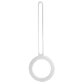 Miniatyrbild 2 av 7: Apple AirTag case, silicone, hanger, white