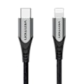Pikkukuva 1 / 6: USB-C 2.0 - Lightning Cable Vention TACHH 2m MFi harmaa