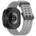 Miniatyrbillede 3 af 4: Silikone urrem til Samsung Watch Ultra 47mm Grå