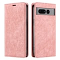 Pikkukuva 1 / 6: Magneettinen nahkakotelo Google Pixel 8 Prolle Vaaleanpunainen