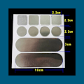 Miniatyrbillede 3 af 3: 10-pak aluminiumsfolie reparationstape til rustfrit stål 0,15 mm