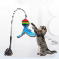 Miniatyrbild 2 av 5: Cat Interactive Toy Set, Handheld Feather Teaser Wand Blå