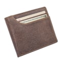 Miniatyrbild 1 av 4: RFID-blockerande tunn plånbok för män, Bifold-plånbok i äkta läder