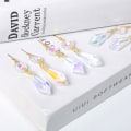 Pikkukuva 3 / 7: 20-osaiset kristallikruunun osat Prismat, lasikärkihelmet Monivärinen