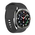 Miniatyrbillede 3 af 3: Silikoneurrem til Samsung Galaxy Watch 7 Ultra Sort