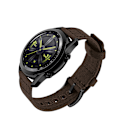 Miniatyrbild 1 av 3: Vävd Canvas Quick Release Klockarmband för Huawei GT4 Brun 22 mm