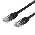 Miniatyrbild 2 av 2: U/UTP Cat6 patch cable 0.3m 250MHz Deltacertified LSZH black