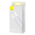 Miniatyrbild 6 av 7: Baseus dynamisk kabel USB till Lightning, 2,4A, 1m (lila)