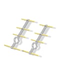 Miniatyrbild 1 av 5: 1 par 2,4-Ghz Yagi-UDA antennområdesförlängare signalförstärkare för DJI Avata/FPV Flerfärgad