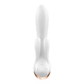 Miniatyrbild 4 av 6: Vibrator Satisfyer Double Flex med app (vit)