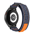 Pikkukuva 1 / 4: 20 mm Canvas-kellohihna Samsung Galaxy Watch Active 1/2:lle, Galaxy Watch 4:lle Sininen