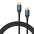 Miniatyrbillede 2 af 5: DisplayPort 1.4-kabelventilation HCELH 2m, 8K 60Hz/ 4K 120Hz (blå)