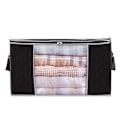 Miniatyrbillede 1 af 5: Opbevaringsbokse med låg, Garderobe Quilt Opbevaringspose Sort XL