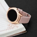 Miniatyrbillede 3 af 6: Samsung Galaxy Watch 42 mm  silikonearmbånd (S) Sort