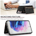 Miniatyrbild 2 av 4: Tri-Fold PU-läderplånboksfodral med korthållare för Samsung Samsung S22