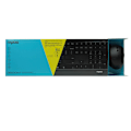 Miniatyrbild 10 av 10: RAPOO Keyboard/Mice Set 9500M Wireless Multi-Mode Black