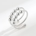 Miniatyrbild 2 av 5: INF Justerbar Antistressring i Koppar, 3-pack Silver