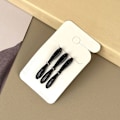 Miniatyrbild 1 av 4: Bangs clips hårspännen för lugg 3-delad model 1