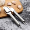 Miniatyrbillede 3 af 5: Hvidløgspresser i rustfrit stål Grå
