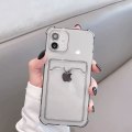 Pikkukuva 5 / 5: INF iPhone 11 kotelo korttitelineellä TPU läpinäkyvä