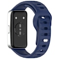 Miniatyrbillede 1 af 4: Silikonerem til Huawei Band 10/9/8 - Prikket tekstur Blå
