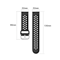 Miniatyrbild 6 av 10: Sportarmband för Samsung Galaxy Watch 22mm Svart