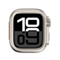 Miniatyrbillede 3 af 6: Robust Metal Etui til Apple Watch Series 10 46mm Sølv