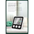 Miniatyrbillede 10 af 11: Digitalt indendørs termometer hygrometer med komfortindikator - sort TS-9909-B