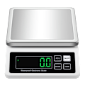 Pikkukuva 4 / 8: Elektroninen ladattava vaaka 15kg/0,1g