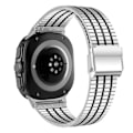 Miniatyrbild 2 av 6: Klockarmband för Samsung Galaxy Watch Ultra - 47 mm Sliver+svart