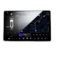 Miniatyrbillede 4 af 5: Tesla Model 3 Center Console Screen Protector (Ny Version)