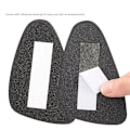 Pikkukuva 2 / 4: Beige Forefoot Cushions - Knit Fabric & Sponge Material Musta
