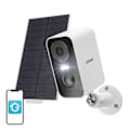 Miniatyrbild 1 av 3: Trådlös 3MP WiFi utomhuskamera ieGeek ZS-GX3S vit med solpanel