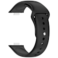 Pikkukuva 1 / 3: Silikoninen kellohihna Huawei Watch Fit 3:lle Musta